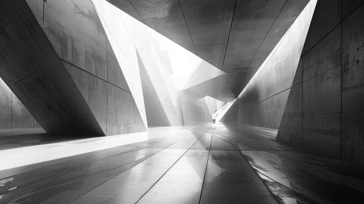 Architektur mit Lichteinfall